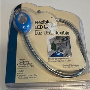 Portable Blue LED Flexable Light